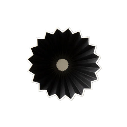 Origami - Pour Over Coffee Dripper - Porcelain - Matte Black