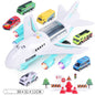 Children's Music Story Simulation Track Inertia Toy Aircraft Storage Passenger Plane Police Fire Rescue Baby Boy Toy Car
