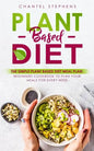Plant-Based Diet: The Simple Plant Base Diet Meal Plan: Beginners Cookbook to Plan Your Meals for Every Week - Paperback