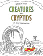 Creatures and Cryptids: An Adult Coloring Book - Paperback
