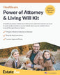 Healthcare Power of Attorney & Living Will Kit: Prepare Your Own Healthcare Power of Attorney & Living Will in Minutes.... - Paperback