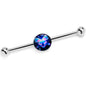 14G Futuristic Butterfly Industrial Barbell 38mm