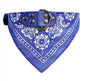 Printed triangle scarf saliva towel small dog collar