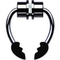 Broken Heart Magnetic Septum Ring Horseshoe Non-Pierced Fake Nose Ring