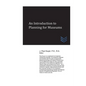 An Introduction to Planning for Museums - Paperback