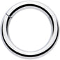 16G 1/4 316L Surgical Steel Precision Hinged Segment Hoop