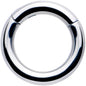 12G 5/16 316L Surgical Steel Precision Hinged Segment Hoop