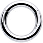 6G 5/8 316L Surgical Steel Precision Hinged Segment Hoop