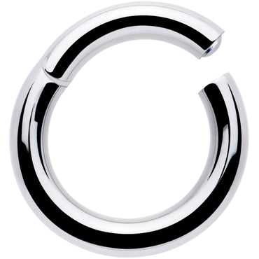 10G 3/8 316L Surgical Steel Precision Hinged Segment Hoop
