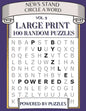 News Stand Circle a Word Vol.9: Large Print 100 Random Puzzles - Paperback