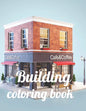 Building coloring book: A Coloring Book of 35 Unique Stress Relief building Coloring Book Designs Paperback - Paperback