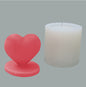 Love Aromatherapy Candle Mold Korea New Heart Shaped Valentine's Day Gifts Epoxy Silicone Mold