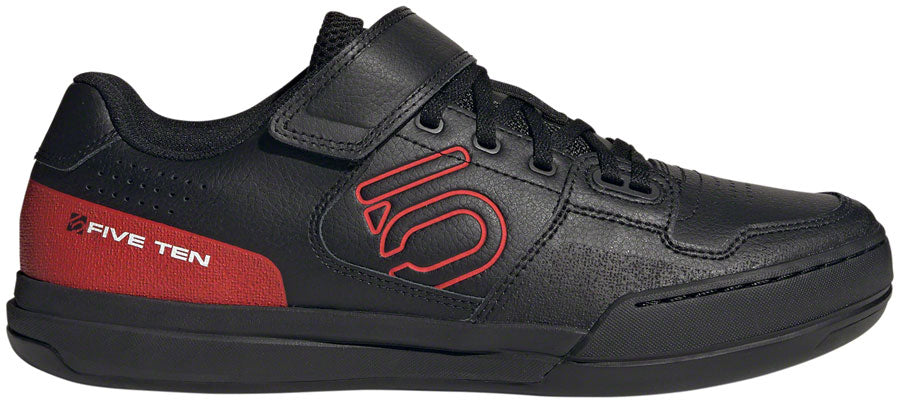 Five Ten Hellcat Mountain Clipless Shoes - Men's Core Black/Red/FTWR White 7