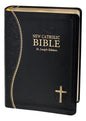 New Catholic Bible Medium Print Dura Lux (Black) - Imitation Leather