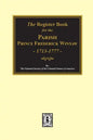 The Register Book for the Parish Prince Frederick Winyaw, 1713-1777 - Paperback