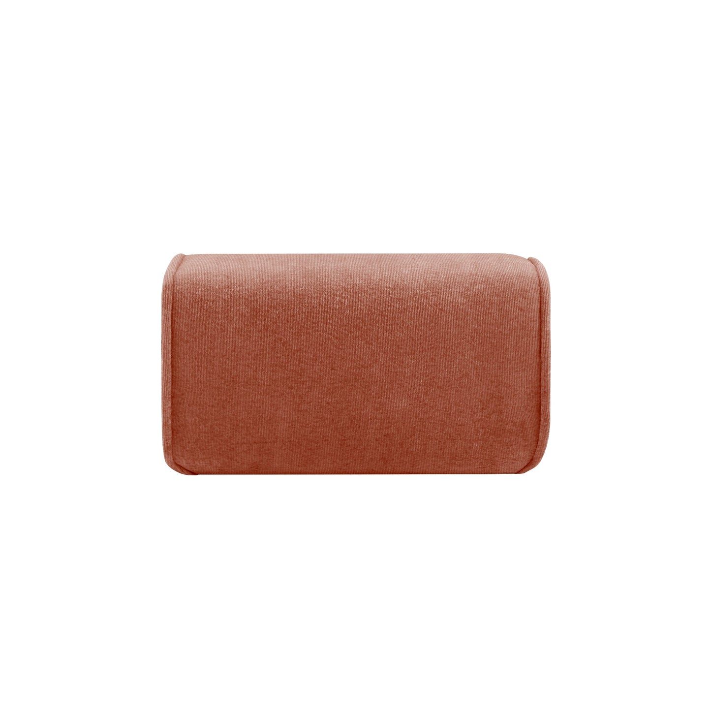 Harrison Ottoman Velvet - Red
