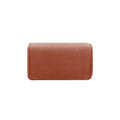 Harrison Ottoman Velvet - Red