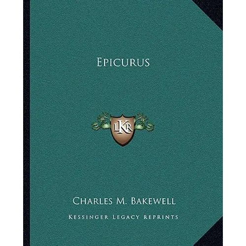 Epicurus - Paperback