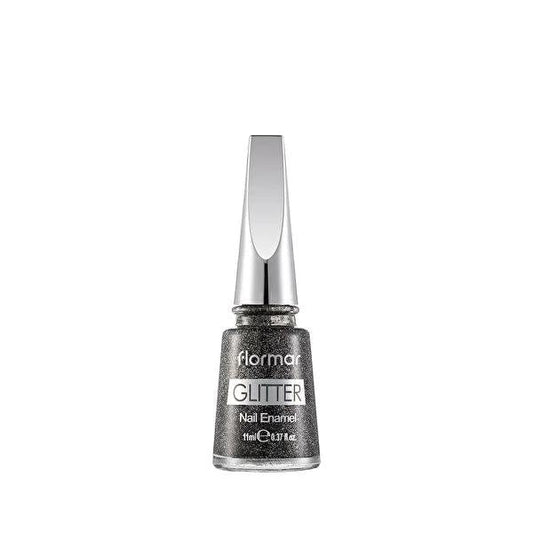 Flormar Glitter Nail Polish No: 36 - Glittery Finish Cosmetic Nail Decoration