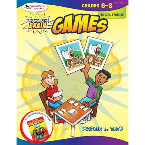 Engage the Brain: Games, Social Studies, Grades 6-8 - Paperback