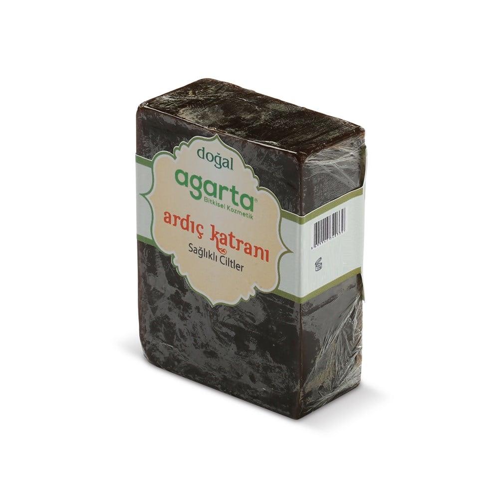 Agarta Handmade Natural Juniper Tar Soap for Sensitive Skin - 150g