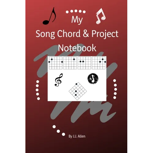 My Song Chord & Project Notebook - Paperback