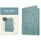 KJV Thinline Reference Bible, Filament Enabled (Leatherlike, Floral Leaf Teal, Indexed, Red Letter) - Imitation Leather