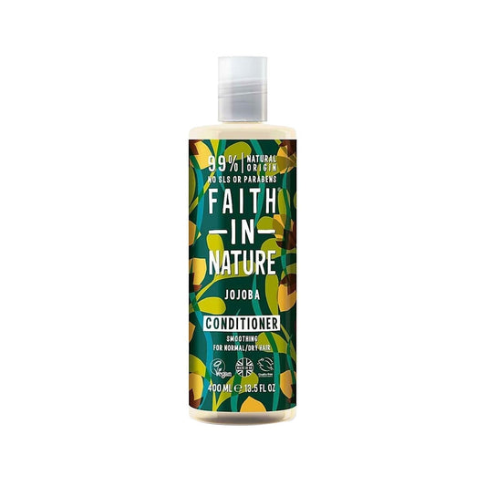 Faith In Nature Jojoba Smoothing Hair Care Cream for Normal to Dry Hair - 13.53 fl oz