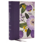 Kjv, the Woman's Study Bible, Purple Floral Cloth Over Board, Red Letter, Full-Color Edition, Comfort Print: Receiving God's Truth for Balance, Hope, - Hardcover