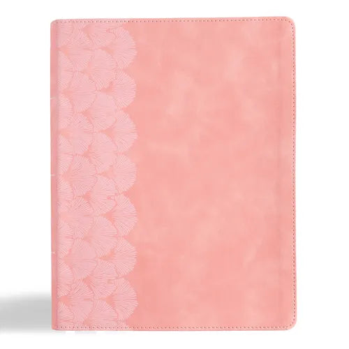 KJV Notetaking Bible, Large Print Edition, Soft Pink Leathertouch - Imitation Leather
