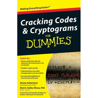 Cracking Codes and Cryptograms for Dummies - Paperback