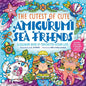 The Cutest of Cute Amigurumi Sea Friends: A Coloring Book of Crocheted Ocean Life - Paperback