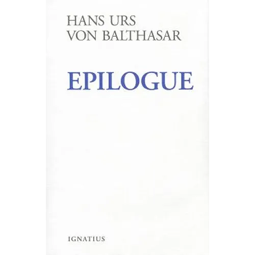Epilogue - Hardcover