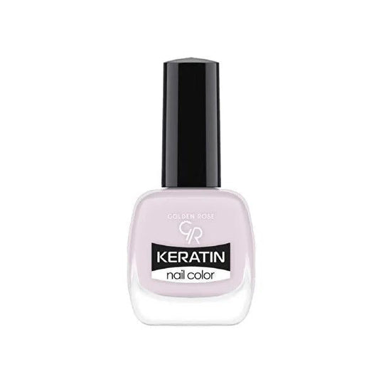 Golden Rose Keratin Nail Polish - Long-Lasting Color with Nourishing Keratin Enriched Formula