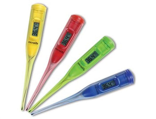 Microlife MT60 Digital Thermometer - Hypoallergenic, Easy to Use, Accurate Body Temperature Measurement