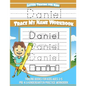 Letter Tracing for Kids Daniel Trace my Name Workbook: Tracing Books for Kids ages 3 - 5 Pre-K & Kindergarten Practice Workbook - Paperback