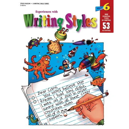 Experiences with Writing Styles Reproducible Grade 6 - Paperback