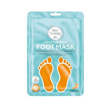 Bee Beauty Moisturizing Leg and Foot Mask - Hydrating Leg Care for Dry Skin, Post-Waxing Soothing Relief