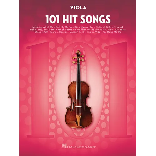 101 Hit Songs: For Viola - Paperback