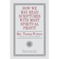 How We May Read Scriptures with Most Spiritual Profit - Paperback