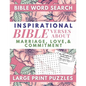 Inspirational Bible Verses Word Search About Marriage, Love, and Commitment Large Print Puzzles: For Couples and Singles Whose Lives Are Grounded In T - Paperback