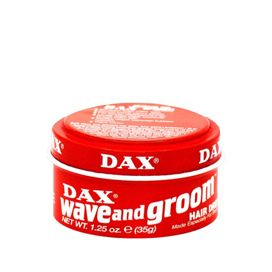 Dax Strong Hold Hair Wax for Men - Wave and Groom Texture, 99g