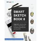 Smart Sketch Book 8: Oogie Art's step-by-step guide to drawing portraits in charcoal and acrylic. - Paperback