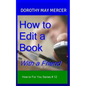 How to Edit a Book: With a Friend - Paperback
