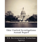 Odor Control Investigations: Annual Report - Paperback