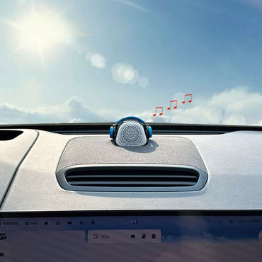 Headphone-shaped Center Speaker Decor