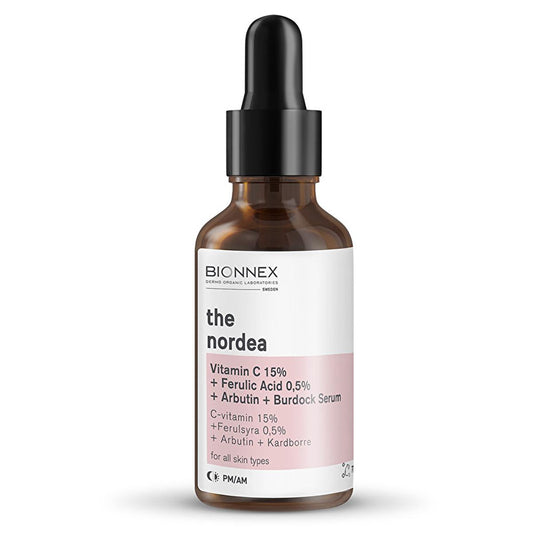 Bionnex Nordea Vitamin C Serum 30ml - Anti-Aging, Hyperpigmentation Treatment & Antioxidant Skincare