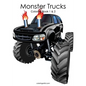 Monster Trucks Coloring Book 1 & 2 - Paperback