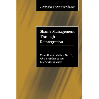 Shame Management Through Reintegration - Paperback