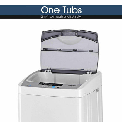 12 lbs Full-Auto Washer with 10 Settings